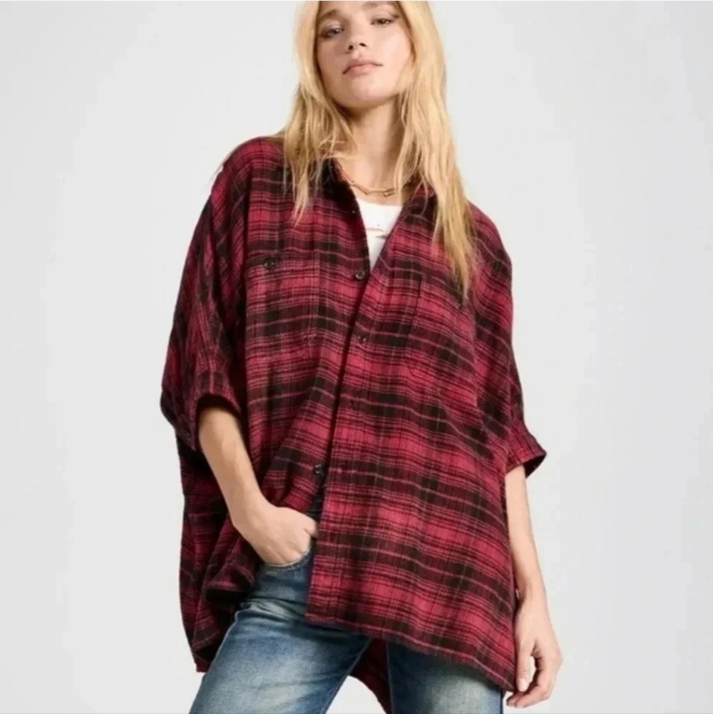 R13 Plaid Oversized Boxy Shirt NWT – Sold Out Online! Size Medium$695